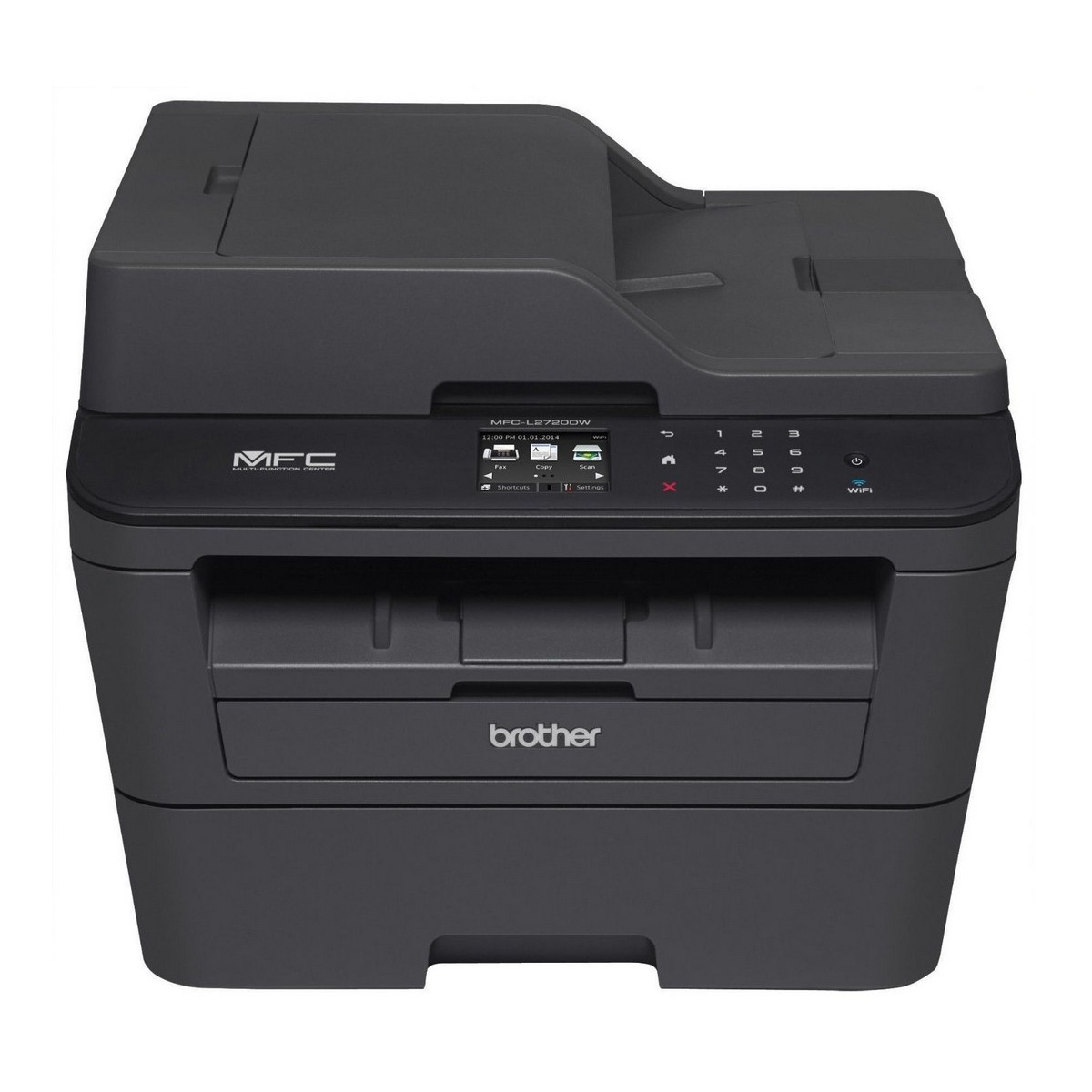 Brother MFC-L2720DW - Laser - Mono printing - 2400 x 600 DPI - A4 - Direct printing - Black