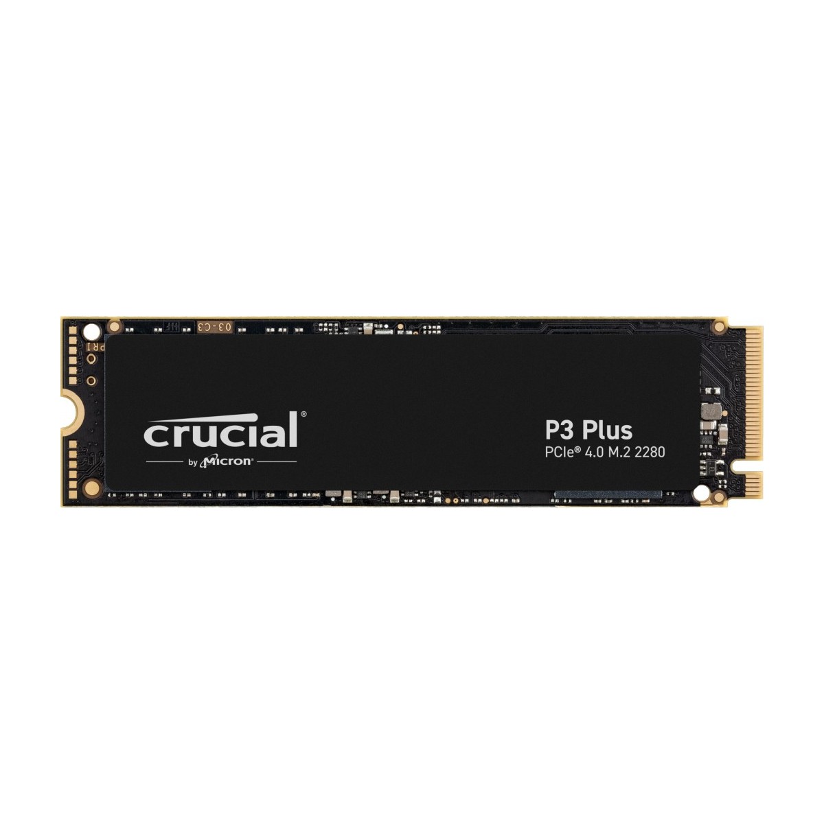 Micron SSD P3+ M.2 4TB PCIe Gen4x4 2280 - Solid State Disk