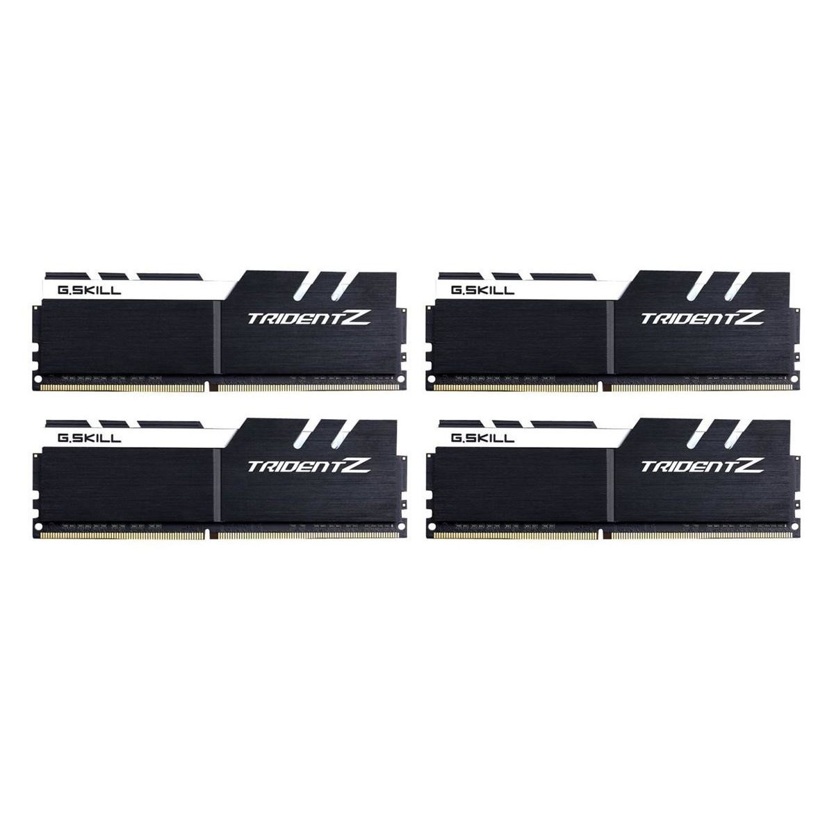 G.Skill F4-4000C18Q-32GTZKW - 32 GB - 4 x 8 GB - DDR4 - 4000 MHz - Black