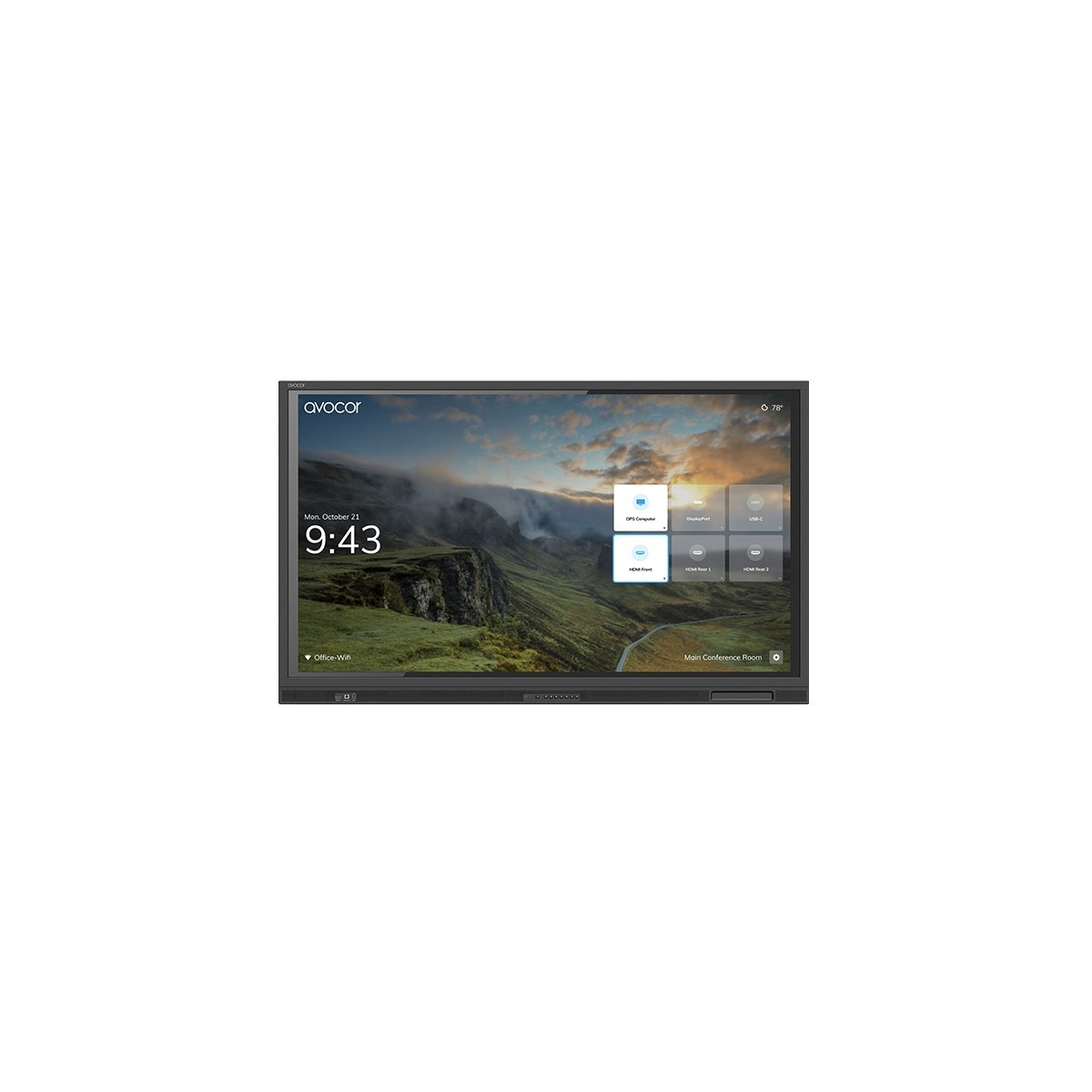 Avocor AVE-6530-65 Touch Display IR touch