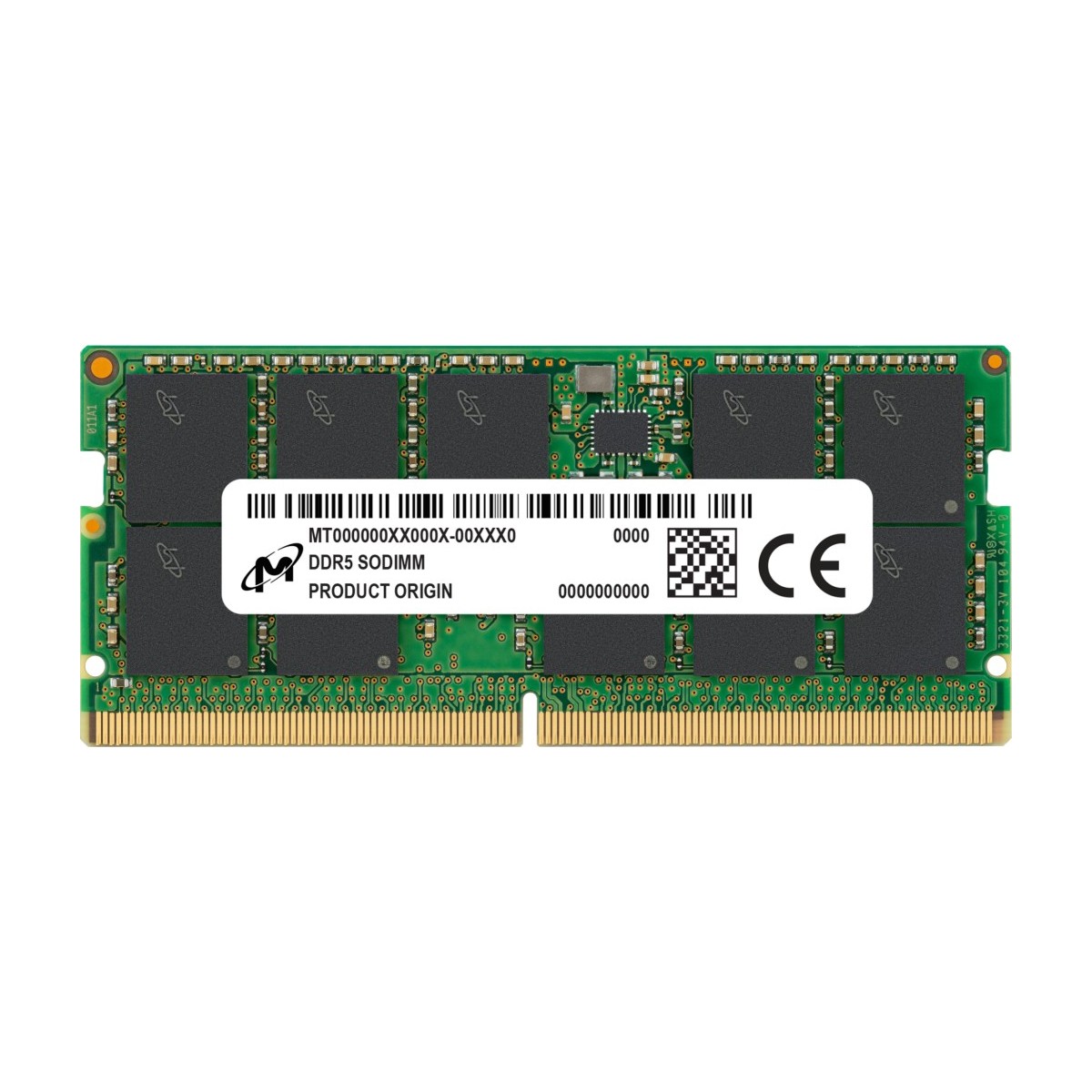 Crucial Micron DDR5 ECC SODIMM 32GB 2Rx8 4800