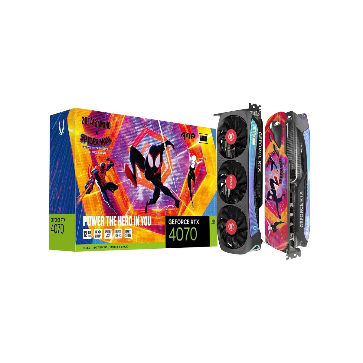 ZOTAC ZT-D40700F-10SMP graphics card NVIDIA GeForce RTX 4070 12 GB GDDR6X - 12,288 MB