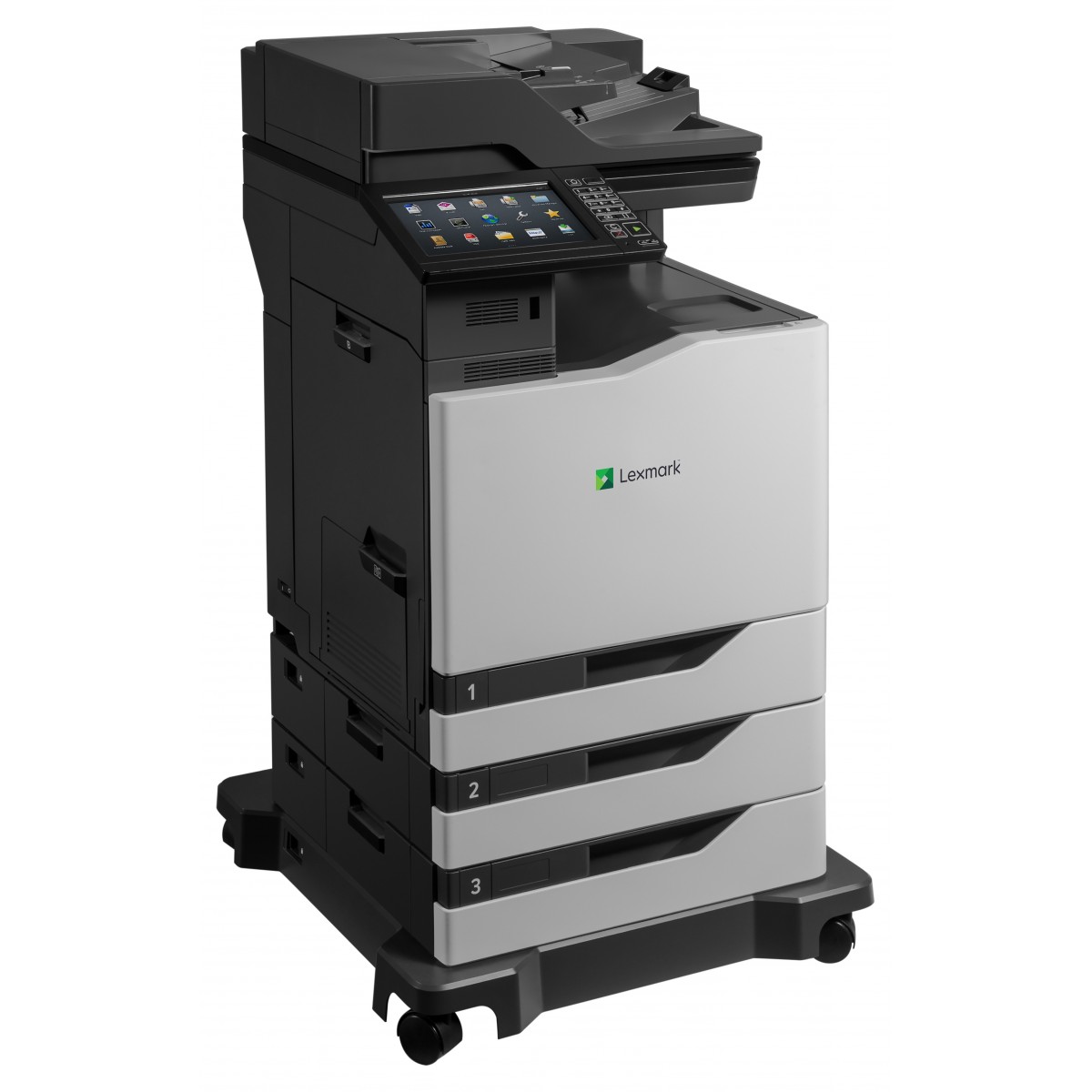 Lexmark CX860dte - Laser - Colour printing - 1200 x 1200 DPI - A4 - Direct printing - Black - Grey
