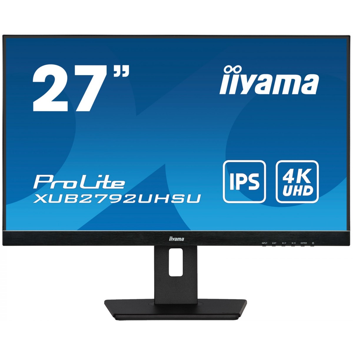Iiyama 27W LCD Business 4K UHD IPS - Flat Screen - 27
