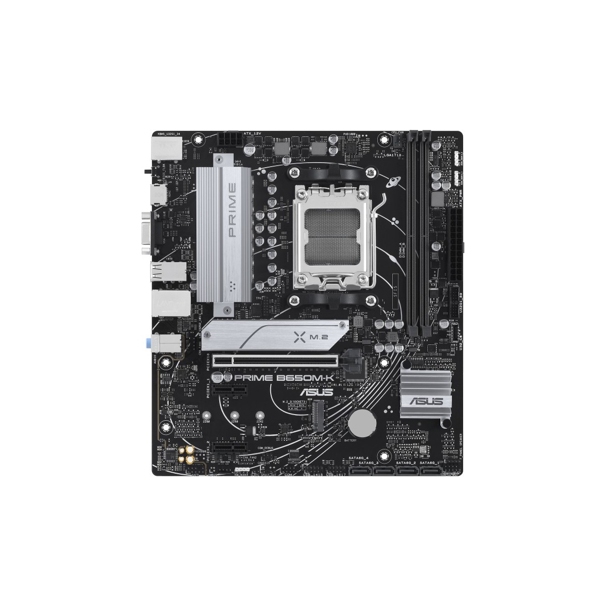 ASUS MB ASUS PRIME B650M-K (AMD,AM5,DDR5,mATX) - AMD Sockel AM5 (Ryzen Zen4)