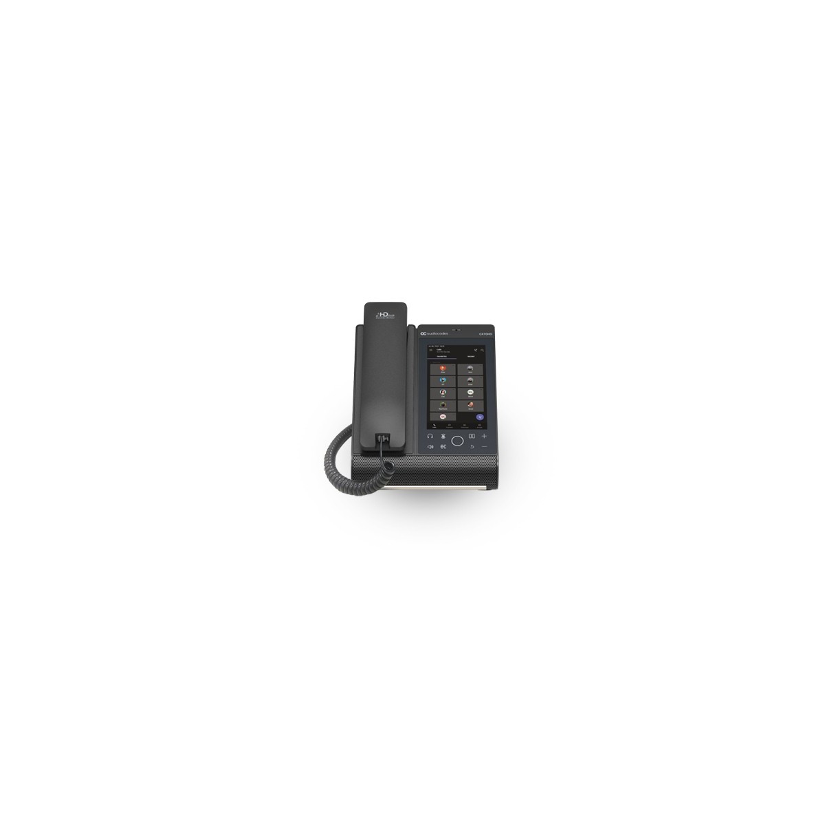 AudioCodes Teams C470HD Total Touch IP-Phone PoE GbE with integrated BT Dual Band WiFi and an - VoIP-Telefon - TCP-IP