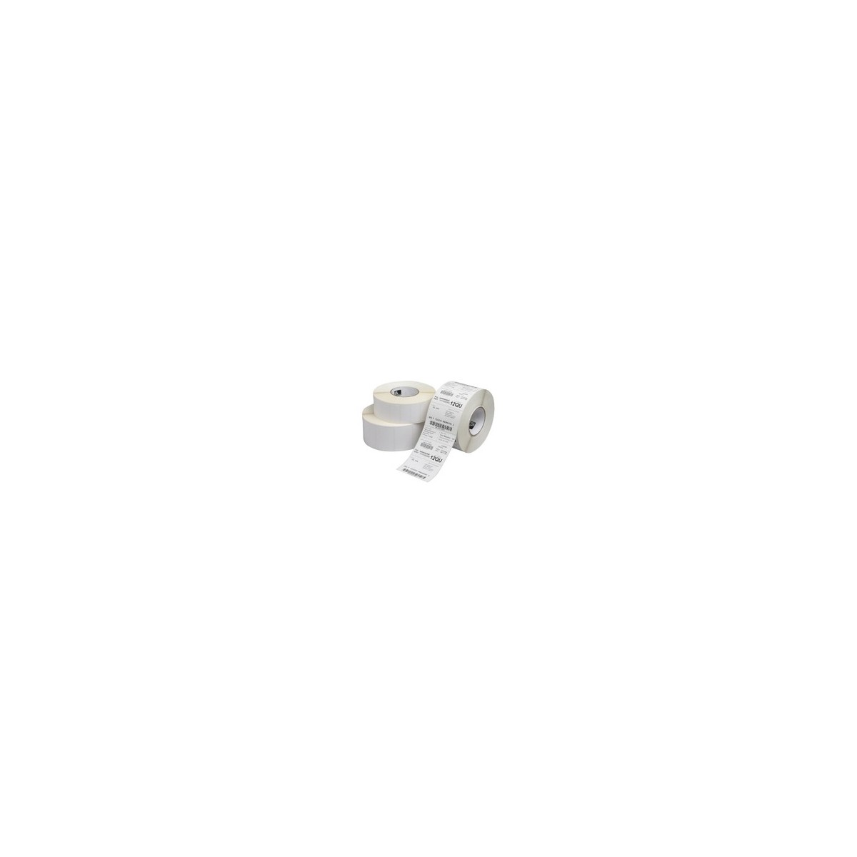 Zebra Z-Perform 1000T - White - Paper - Removable - Rectangle - 10.2 cm - 3.81 cm