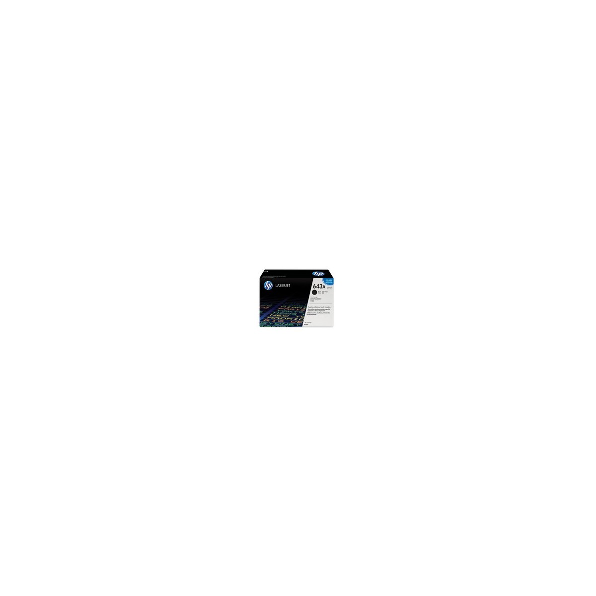 HP 643A Black Original LaserJet Toner Cartridge - 11000 pages - Black - 1 pc(s)