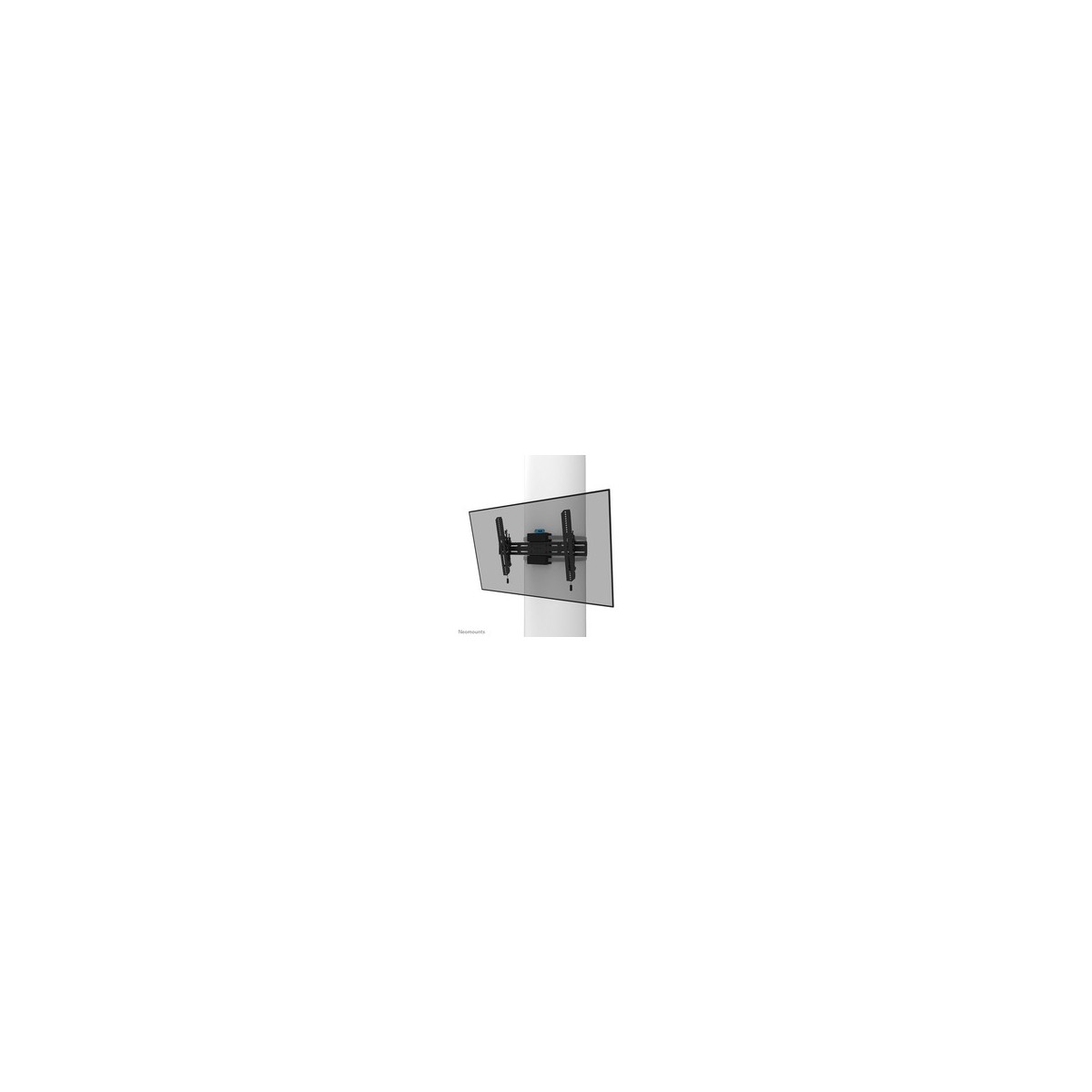 Neomounts by Newstar Select TV pillar mount - 101.6 cm (40) - 190.5 cm (75) - 300 x 100 mm - 600 x 400 mm - 0 - 12° - Black