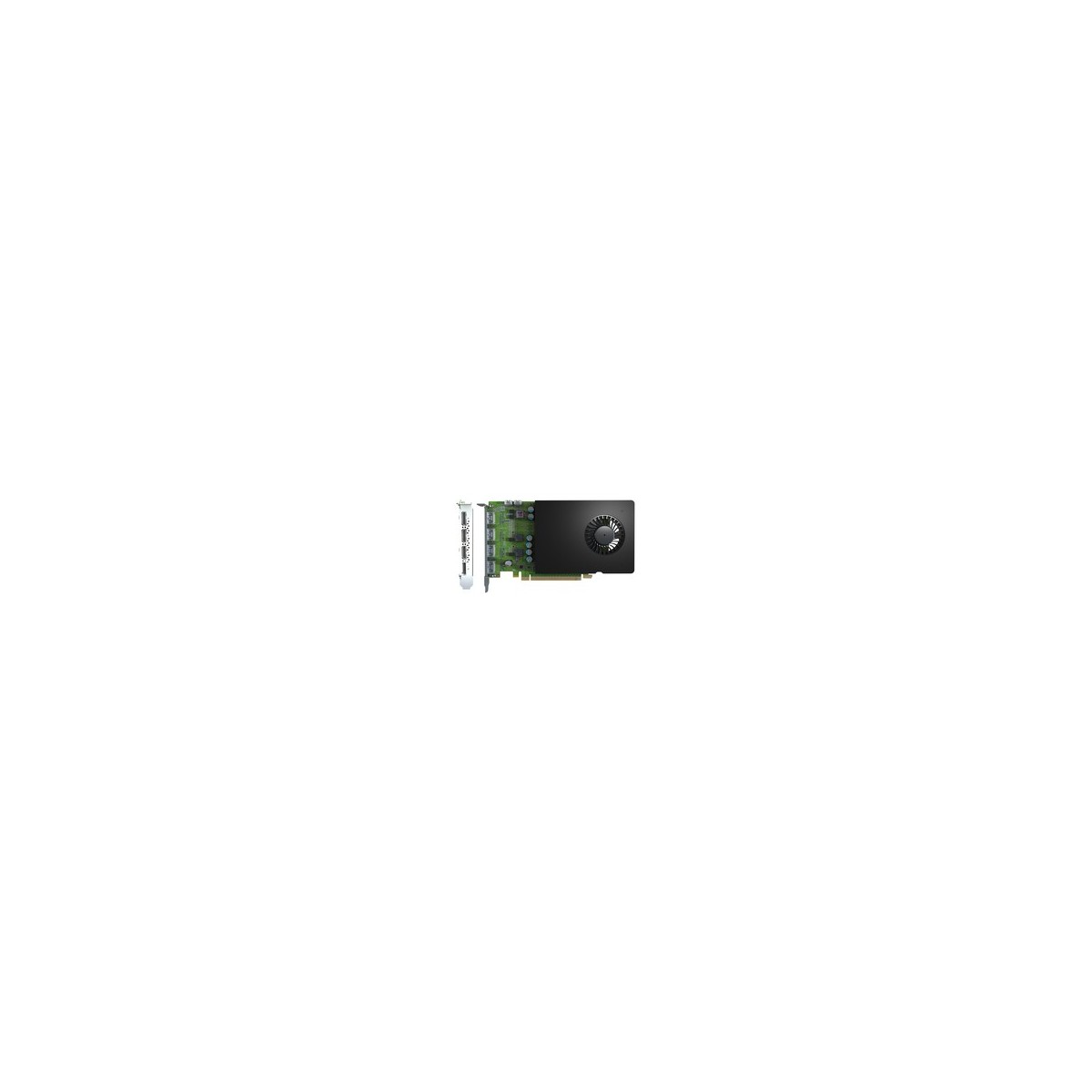Matrox D-Series D1450 Quad HDMI Graphics Card - D1450-E4GB - 4 GB - GDDR5 - 4096 x 2160 pixels - PCI Express x16 3.0
