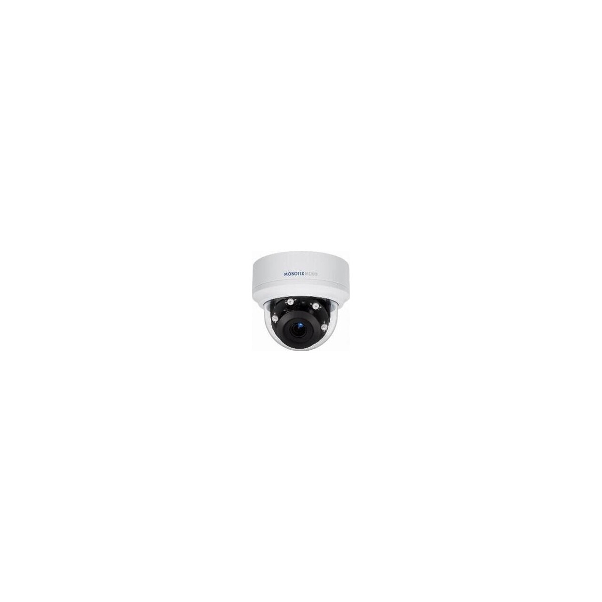Mobotix Move - IP security camera - Indoor  outdoor - Wired - Ceiling - Black - White - Dome