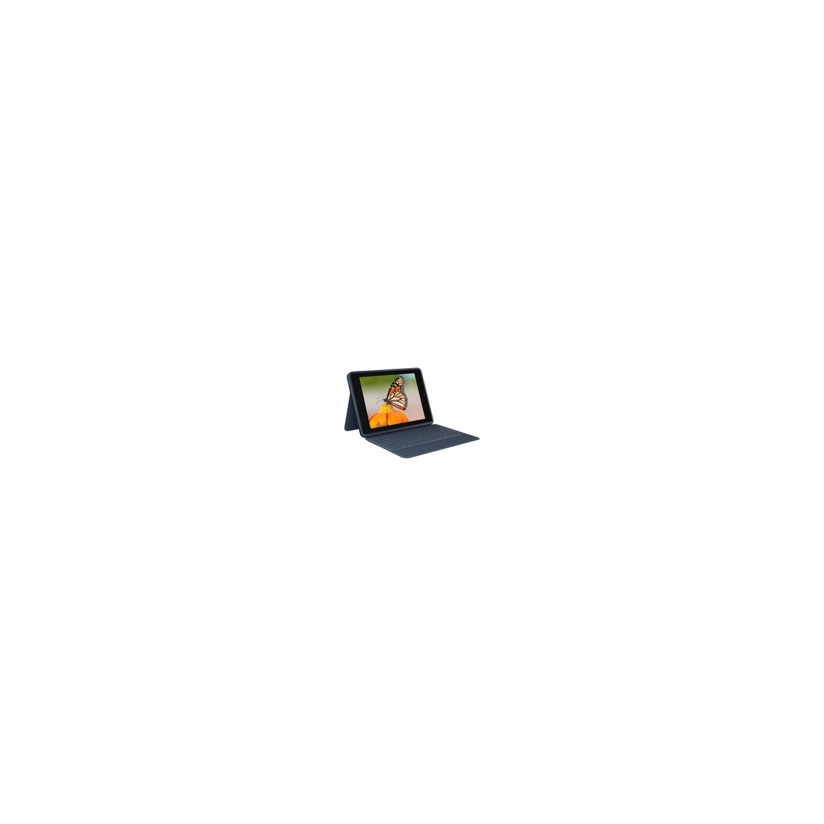 Logitech Rugged Combo 3 - QWERTY - Spanish - 1.8 cm - 1.2 mm - Apple - iPad (7th generation) Model: A2200 - A2197 - A2198 iPad (