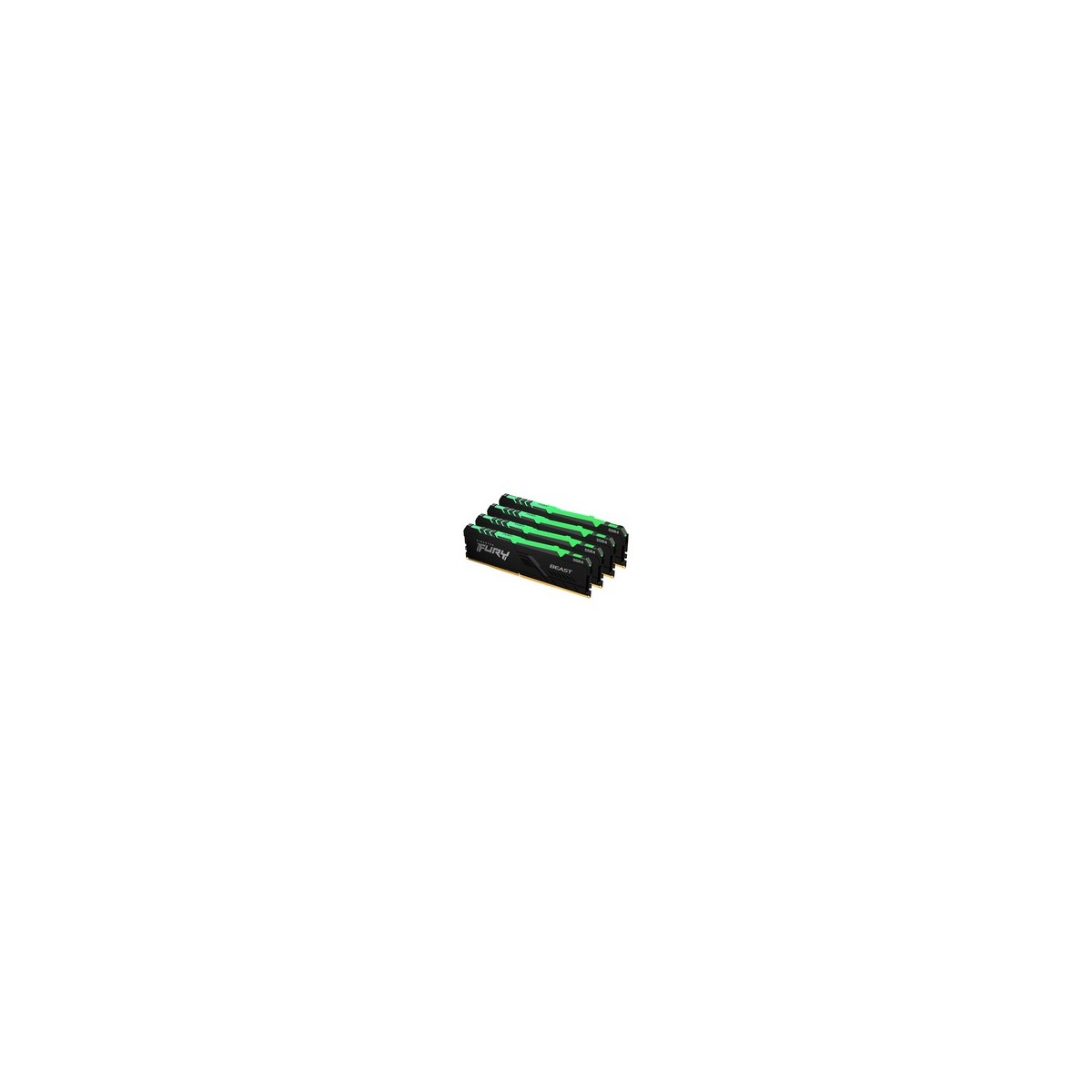 Kingston FURY Beast RGB - 32 GB - 4 x 8 GB - DDR4 - 2666 MHz - 288-pin DIMM
