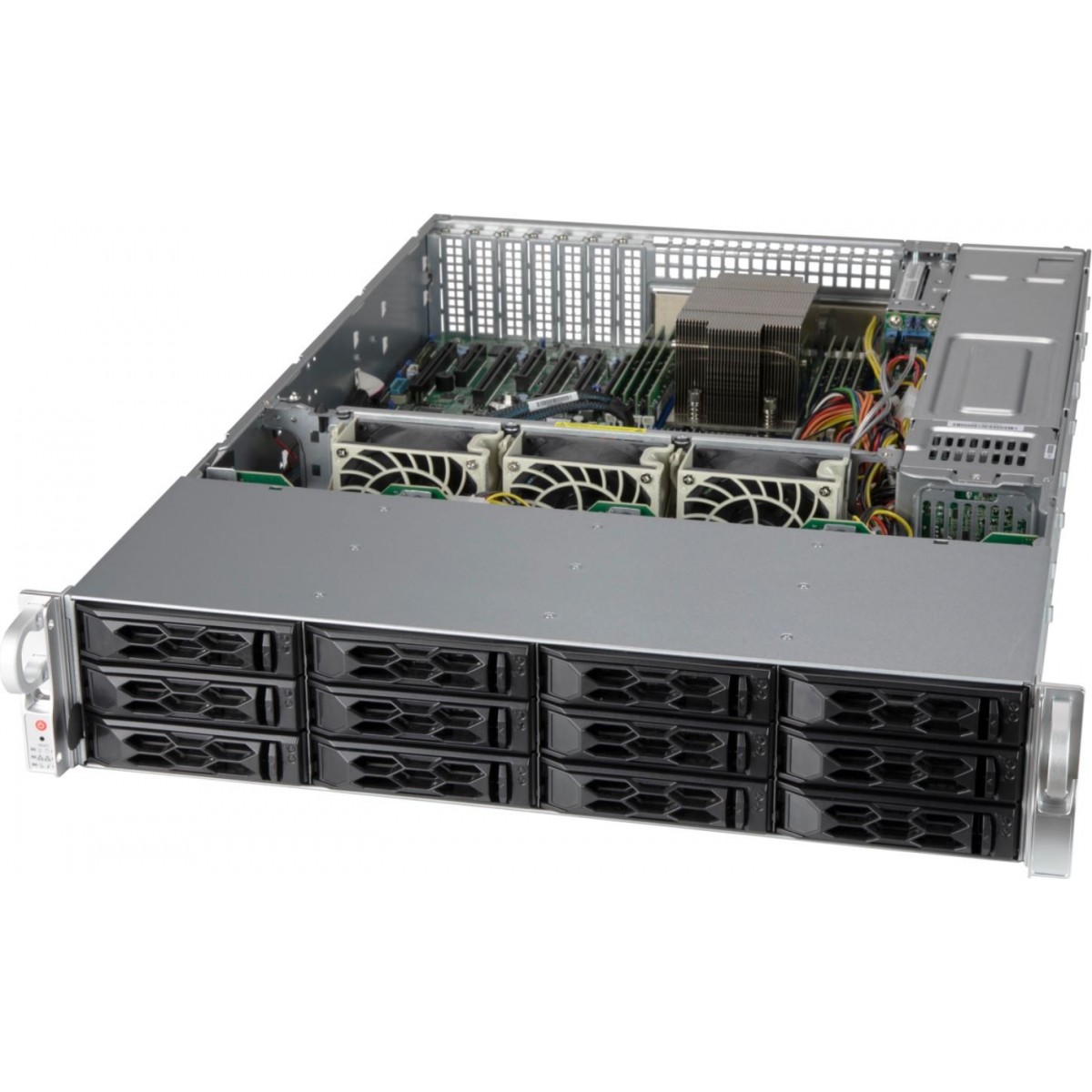 Supermicro Server Geh 2U-2x920W-12x3.5 LA26AC12-R920LP1 - Case - ATX