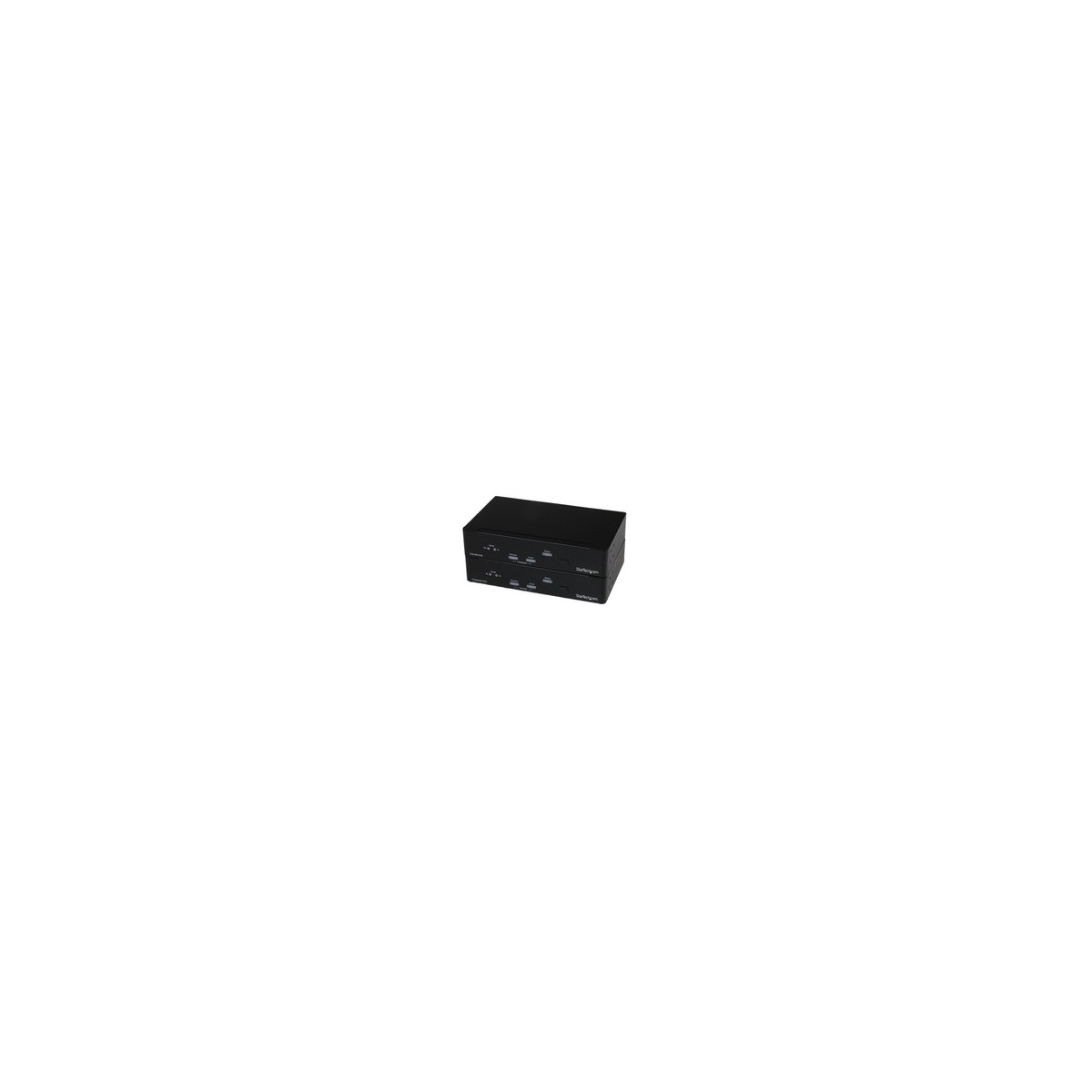 StarTech.com USB DVI KVM Console Extender w- Serial  Audio Over MM Fiber - 2km - Black