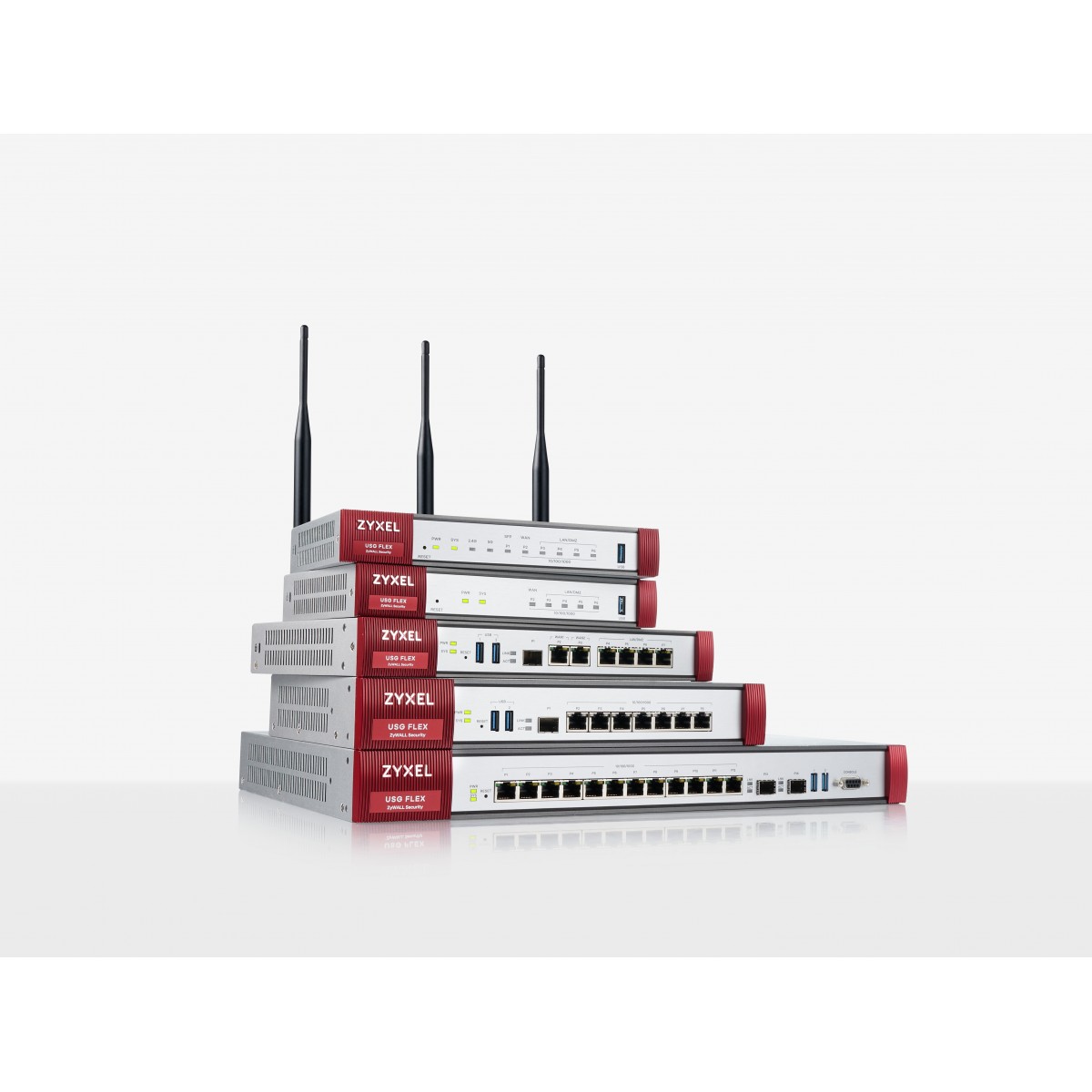 ZyXEL Firewall USG FLEX 200HP Security Bundle - Hub - 5 Gbps