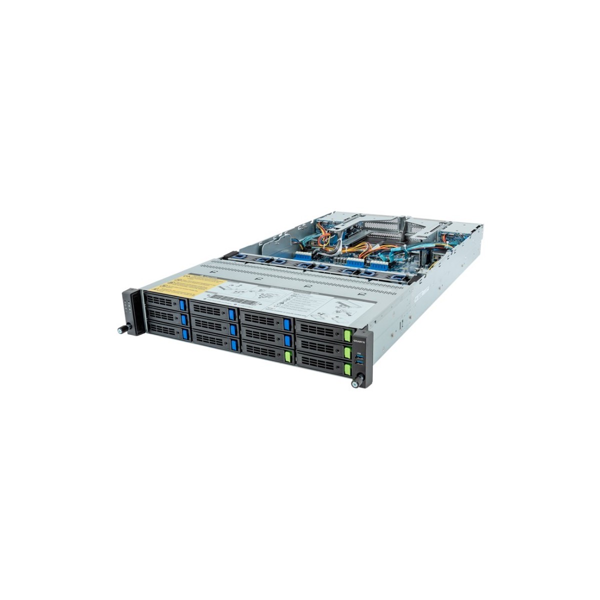 Gigabyte R283-Z93 rev. AAF1 Rack Server 2U Dual Sockel SP5 R283-Z93-AAF1