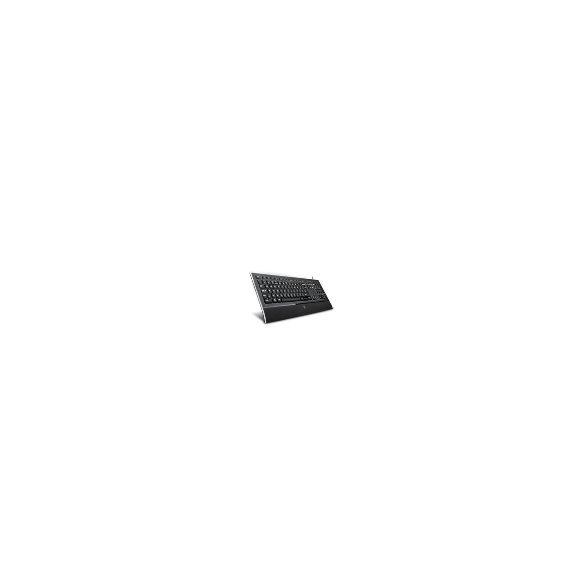 Logitech Illuminated Keyboard k740 - Full-size (100%) - Wired - USB - QWERTY - Black