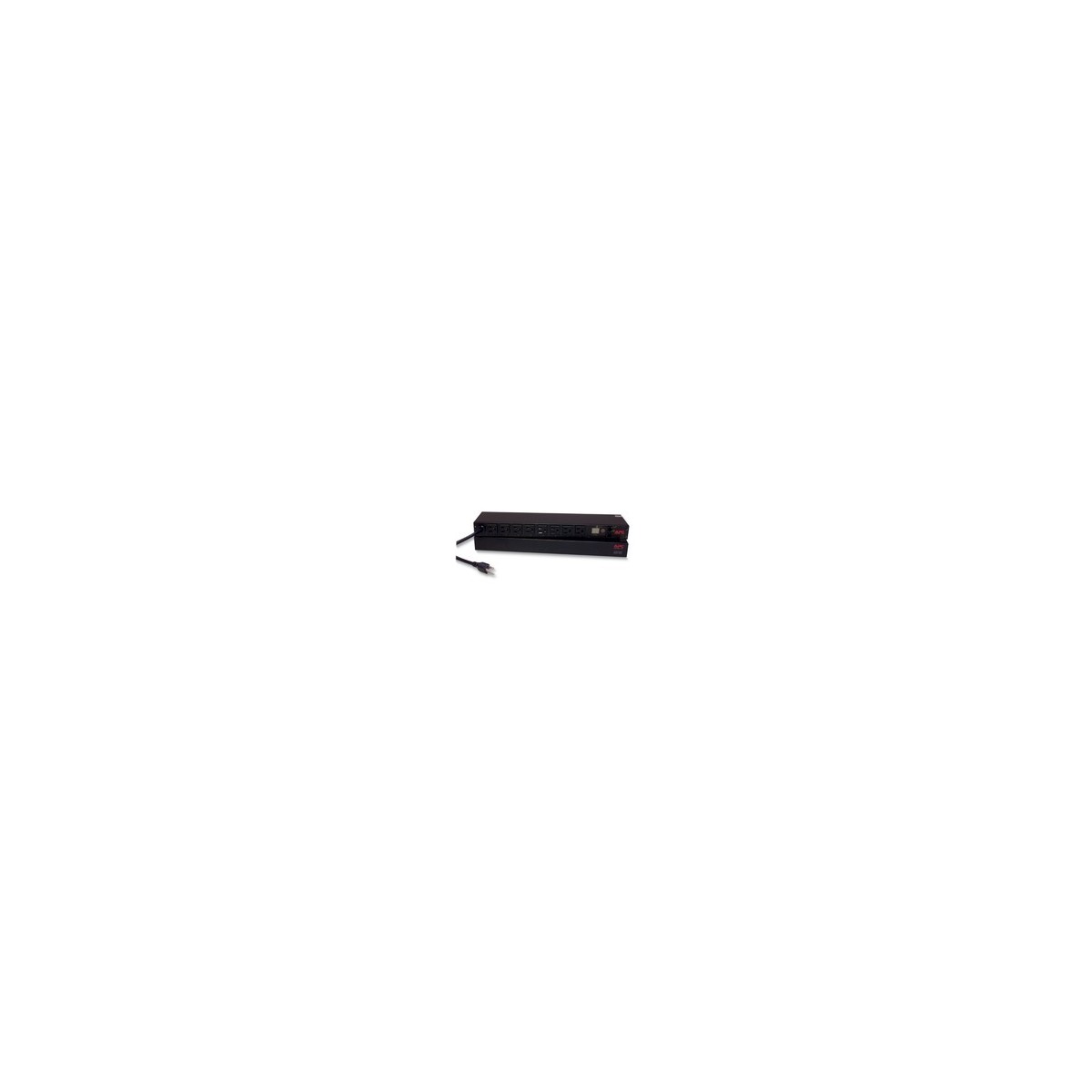 APC AP7900B - Switched - 1U - Horizontal - Black - 8 AC outlet(s) - NEMA 5–15P