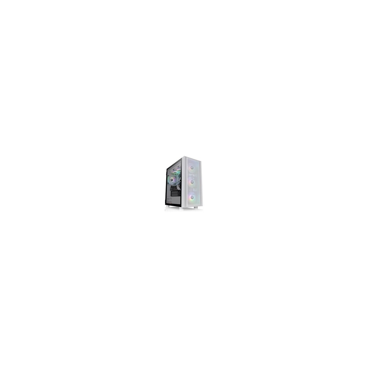 Thermaltake H570 TG ARGB - Midi Tower - PC - White - ATX - EATX - micro ATX - Mini-ITX - SPCC - Tempered glass - Multi