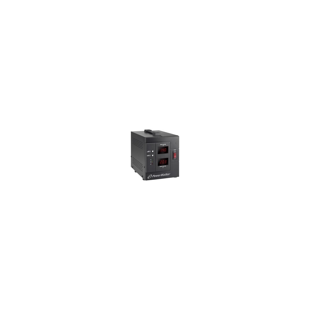 BlueWalker AVR 1500-SIV - 230 V - 50-60 Hz - 1.5 kVA - 1200 W - 2 AC outlet(s) - Type F