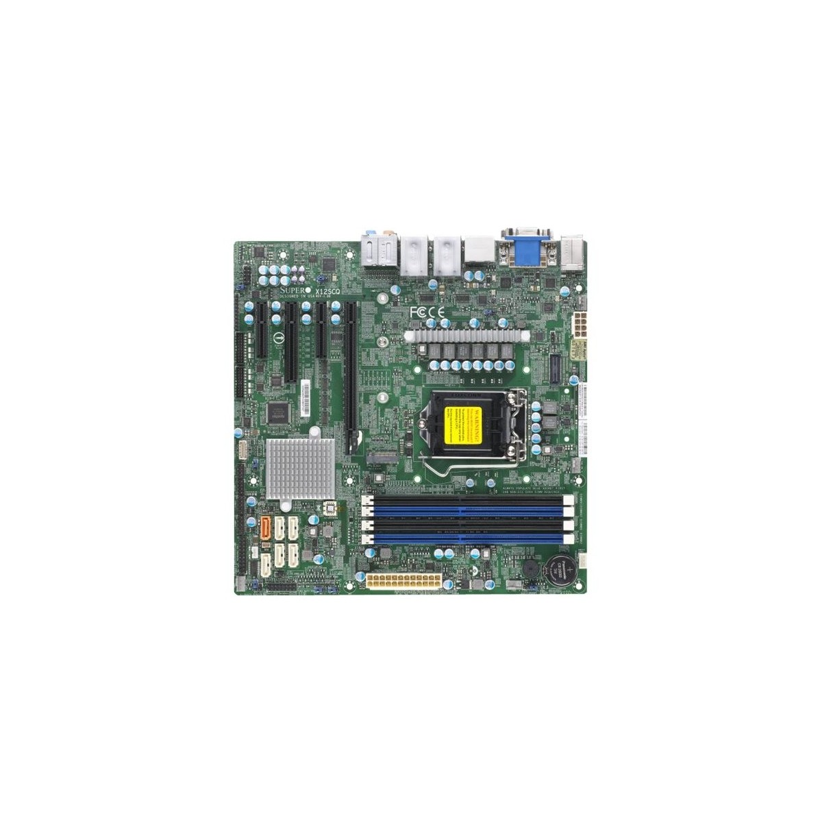 Supermicro X12SCQ Q470E DDR4 MATX - Motherboard - Intel Socket 1200 (Core i)