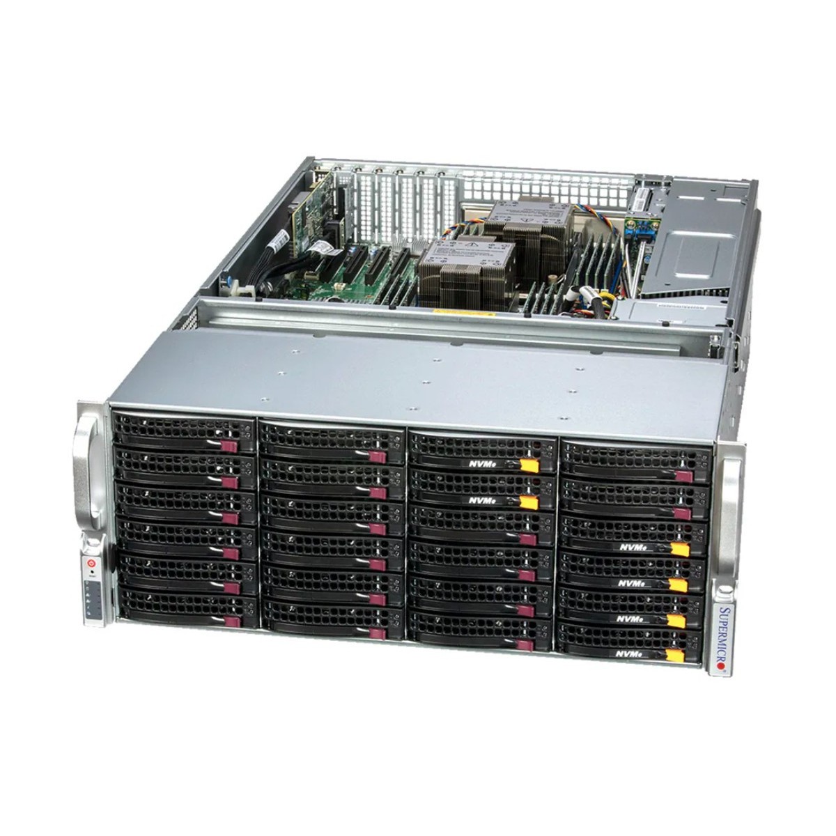 Supermicro SSG-641E-E1CR36L - Server Barebone - DDR5