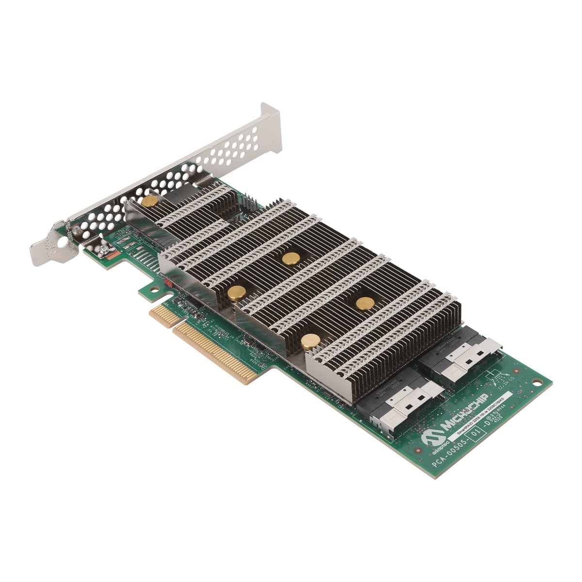 Adaptec SmartRAID Ultra 3258-16i -e 8GB SAS-NVMe 16 Port PCIe x16 24 Gbps Low Profile