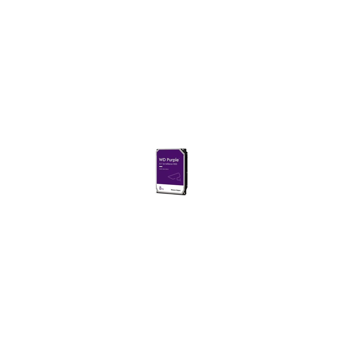 WD HDD Purple 8TB 3.5 SATA 6Gbs 256MB - Hdd - Serial ATA