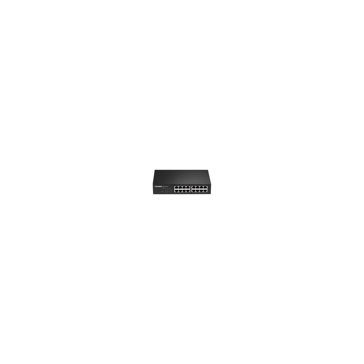 Edimax GS-1016 V2 - Managed - Gigabit Ethernet (10-100-1000) - Full duplex - Rack mounting - Wall mountable