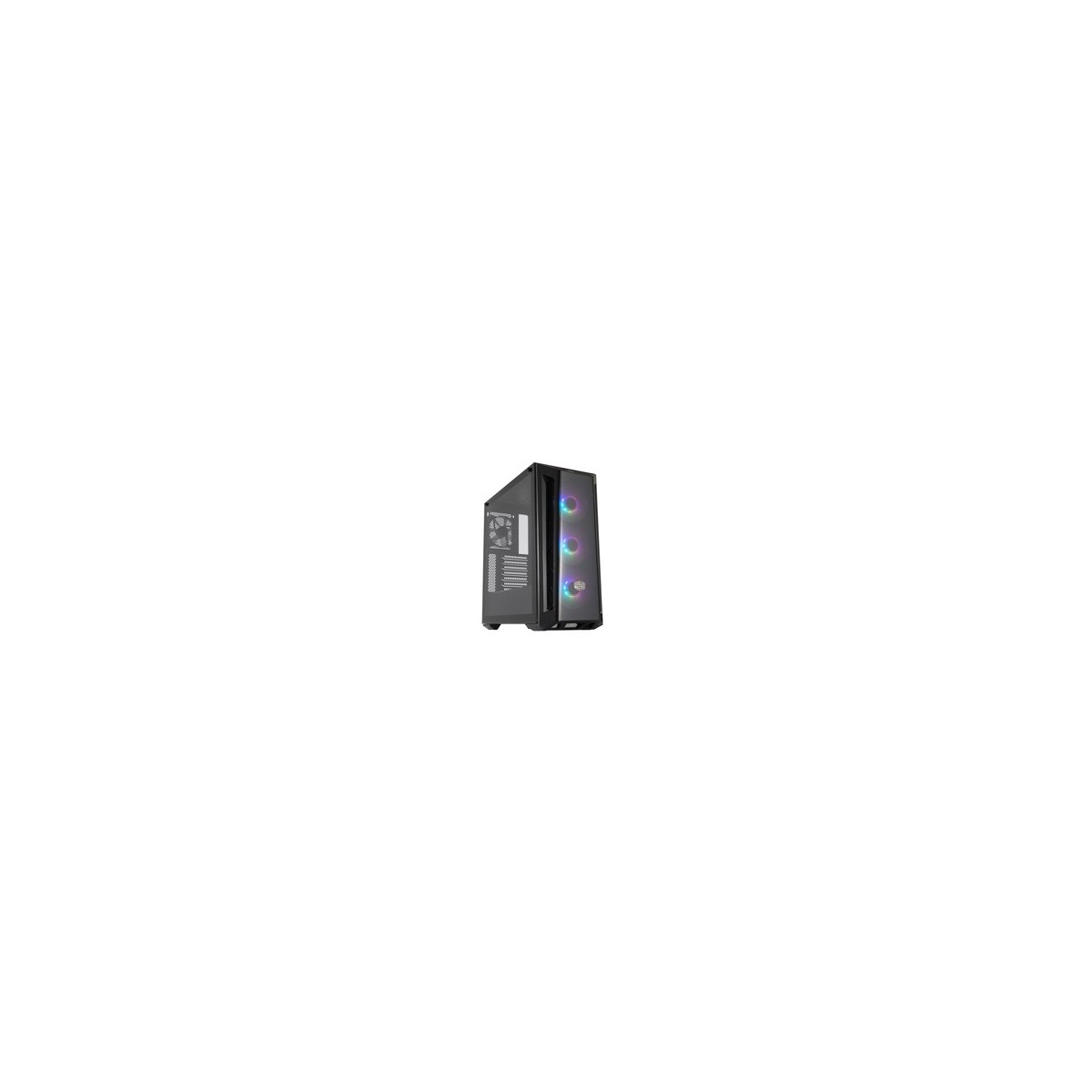 Cooler Master MasterBox MB520 ARGB - Midi Tower - PC - Black - ATX - EATX - micro ATX - Mini-ITX - SSI CEB - Plastic - Steel - T