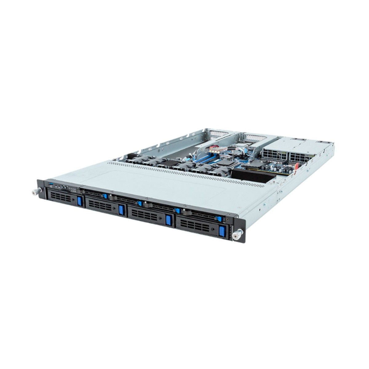 Gigabyte Server R133-C11 rev. AAB1 1U Single Sockel AM5 - Server Barebone - AMD Sockel AM5 (Ryzen Zen4)