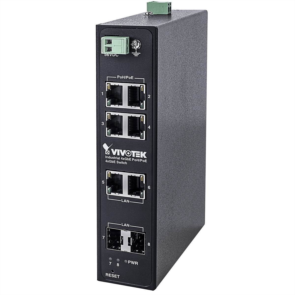 VIVOTEK AW-IHH-0800 - Switch - unmanaged - Switch - 1 Gbps