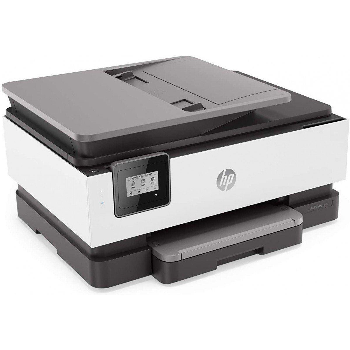 HP OfficeJet 8012e - Thermal inkjet - Colour printing - 4800 x 1200 DPI - A4 - Direct printing - Black - White