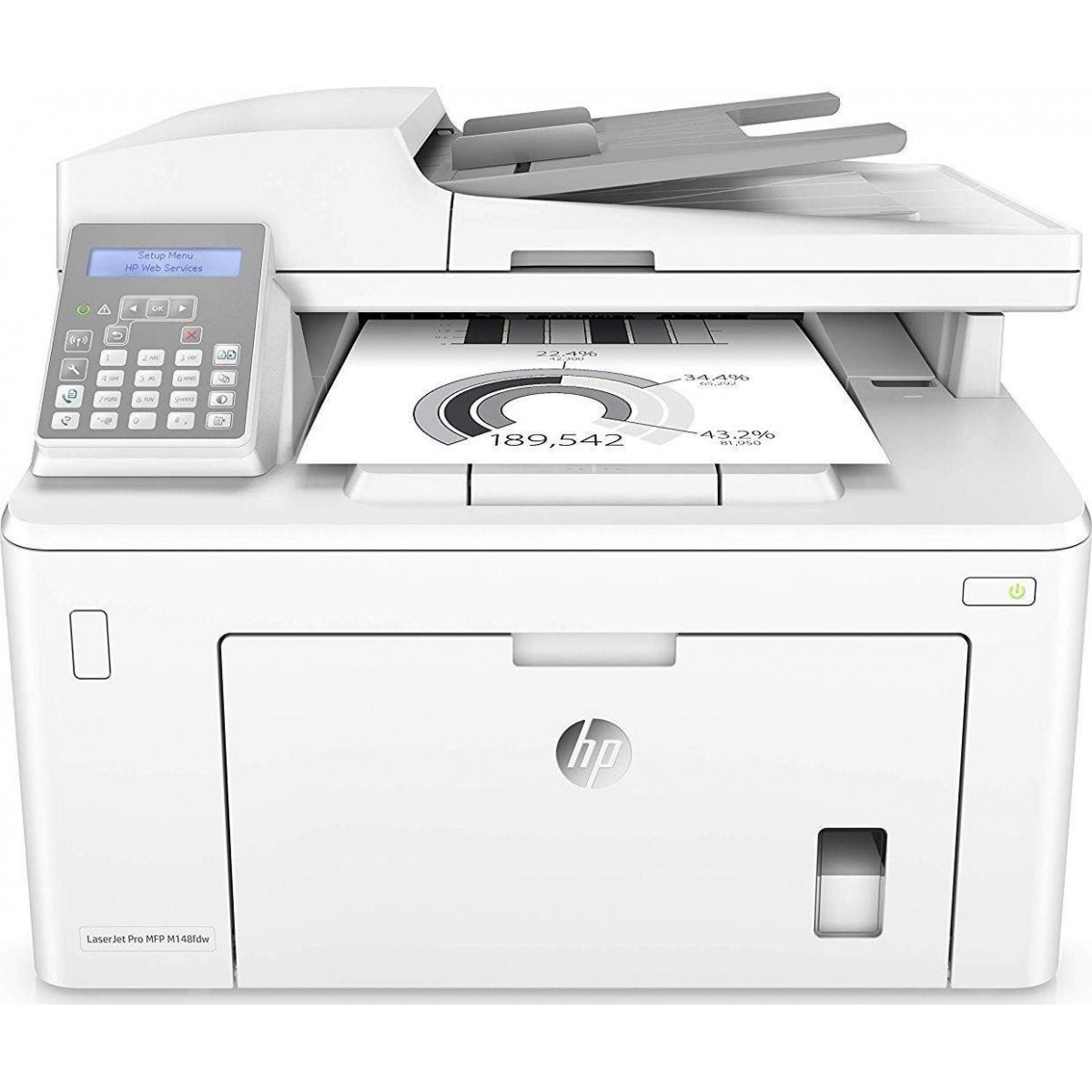 HP LaserJet Pro MFP M148fdw - Black and white - Printer for Home and home office - Print - copy - scan - fax - Laser - Mono prin