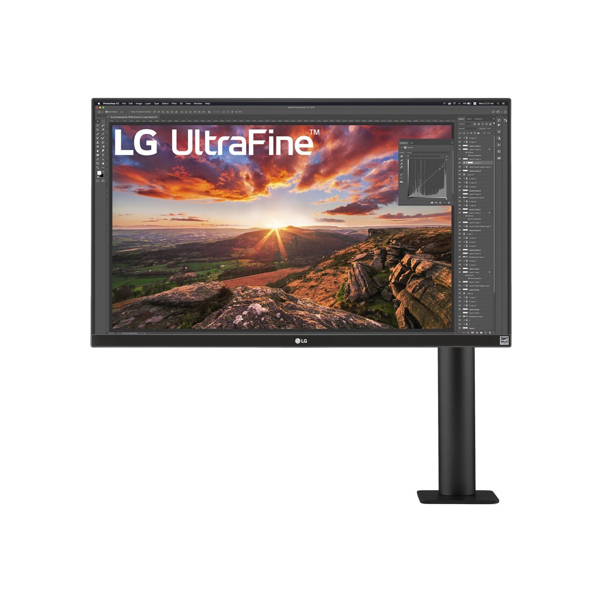 LG 27UN880-B - 68.6 cm (27) - 3840 x 2160 pixels - 4K Ultra HD - LED - 5 ms - Black