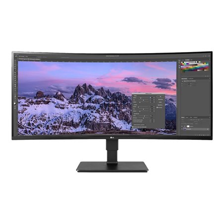 LG 35 35BN77CP-B UltraWide DP HDMI USB-C USB Black IPS 21 9