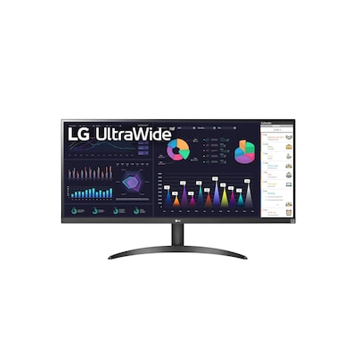 LG 34 34WQ500-B UltraWide VESA HDR HDMI USB DP IPS 21:9 - Flat Screen - 34