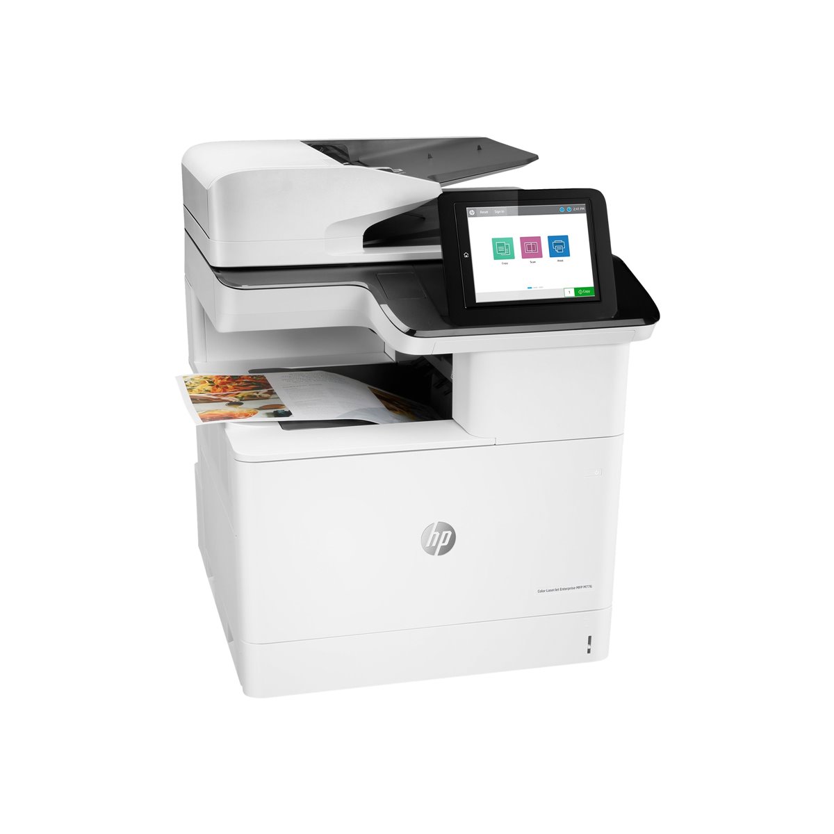 HP Color LaserJet Enterprise MFP M776dn - Print - copy - scan and optional fax - Two-sided printing Two-sided scanning Scan to e