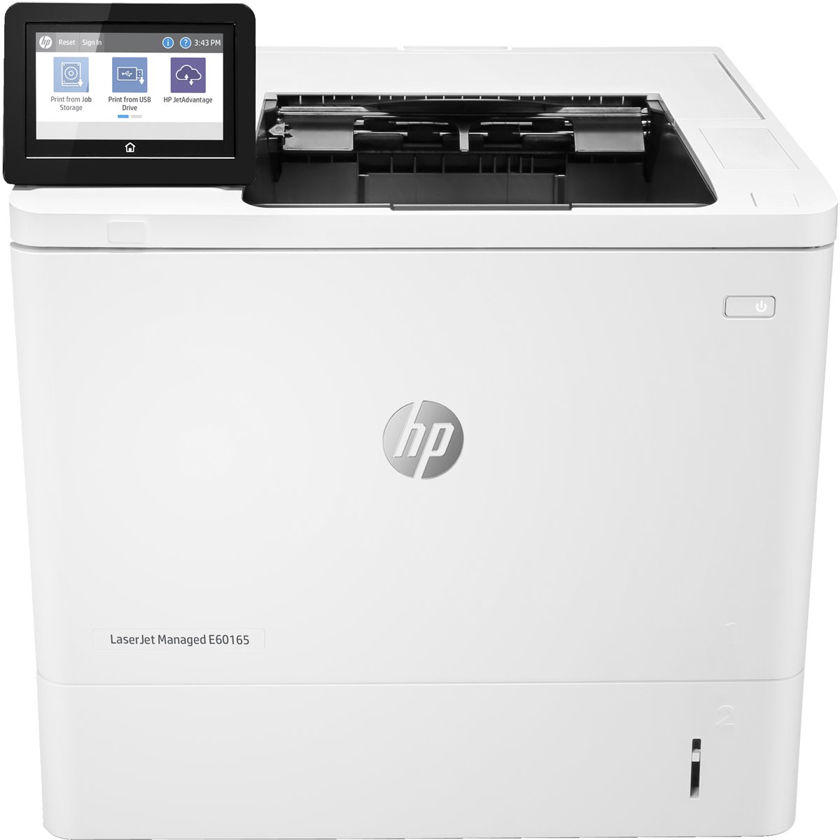 HP LaserJet Managed E60165dn - Print - Front-facing USB printing Two-sided printing - Laser - 1200 x 1200 DPI - 61 ppm - Duplex 