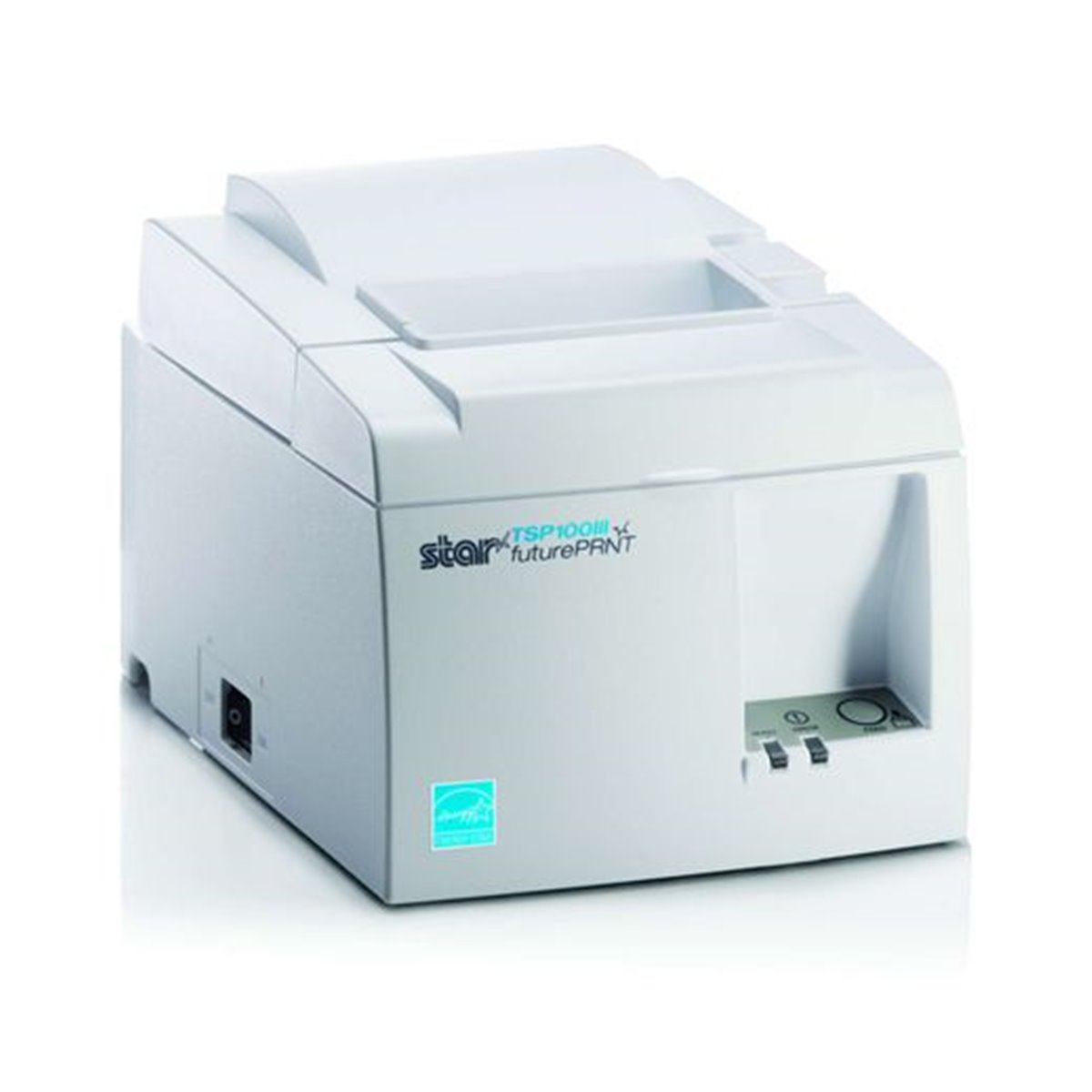 Star Micronics TSP143IIIBI2-230 EU+ UK Ultra White 80mm Wide Paper 24VDC internal Power Supply - POS printer