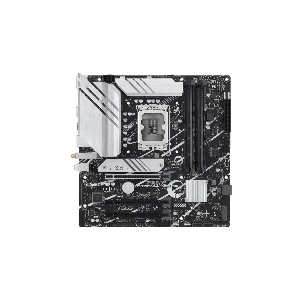 Płyta Asus PRIME B760M-A WIFI D4 -B760-DDR4-SATA3-M.2-USB3.2-BT-WiFi-s.1700-mATX