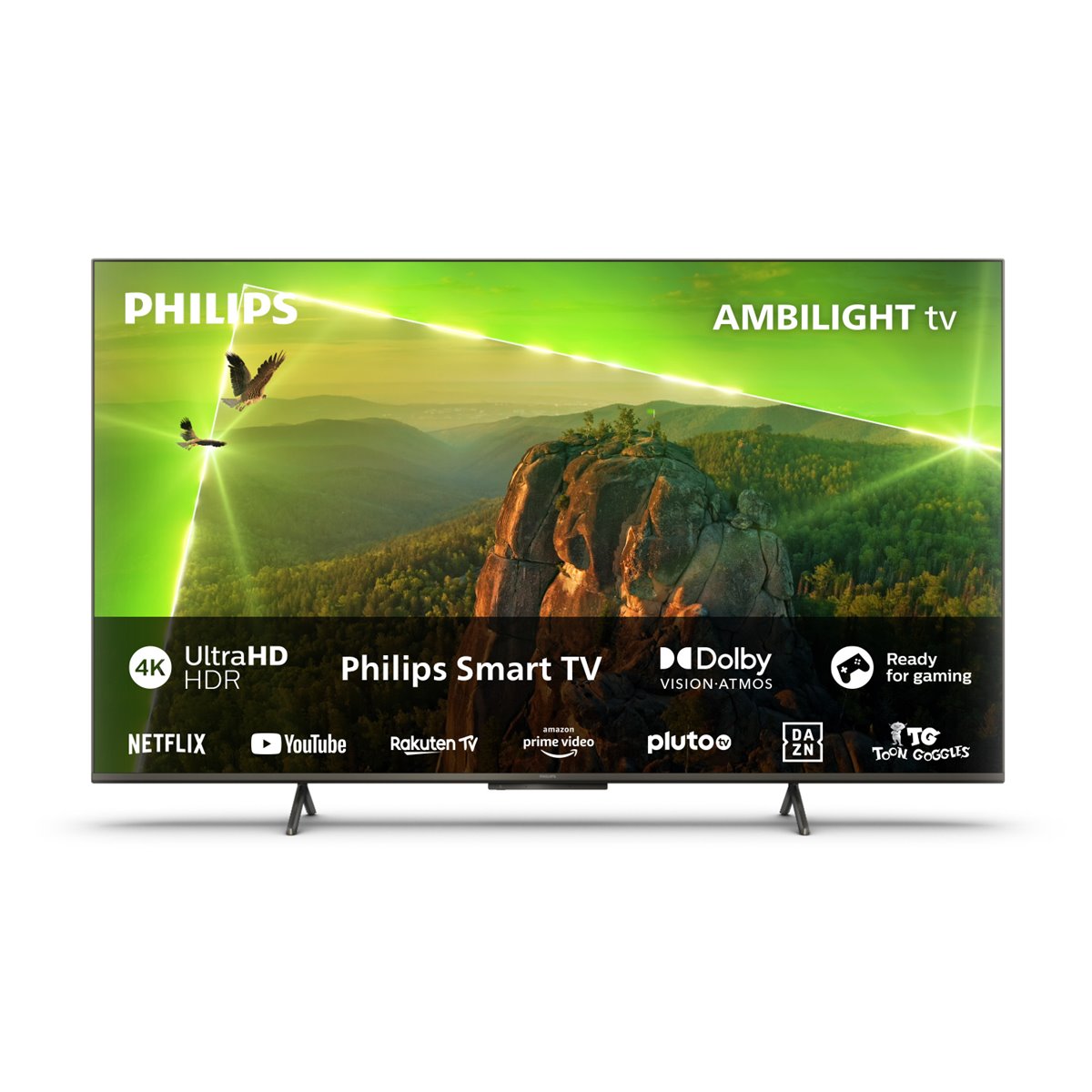 Philips Televizorius Philips 55PUS8118-12 55 (139cm) 4K UHD LED Smart TV with Ambilight
