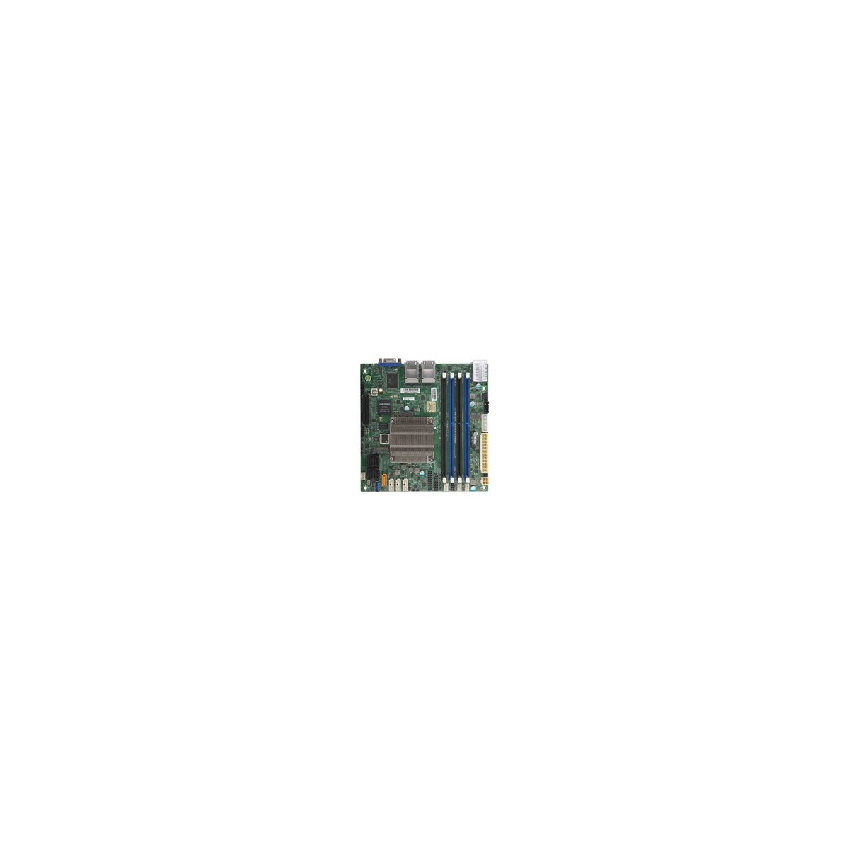 Supermicro A2SDI-8C-HLN4F - Intel - Intel Atom® - DDR4-SDRAM - DIMM - 1600,1866,2100,2400 MHz - 256 GB