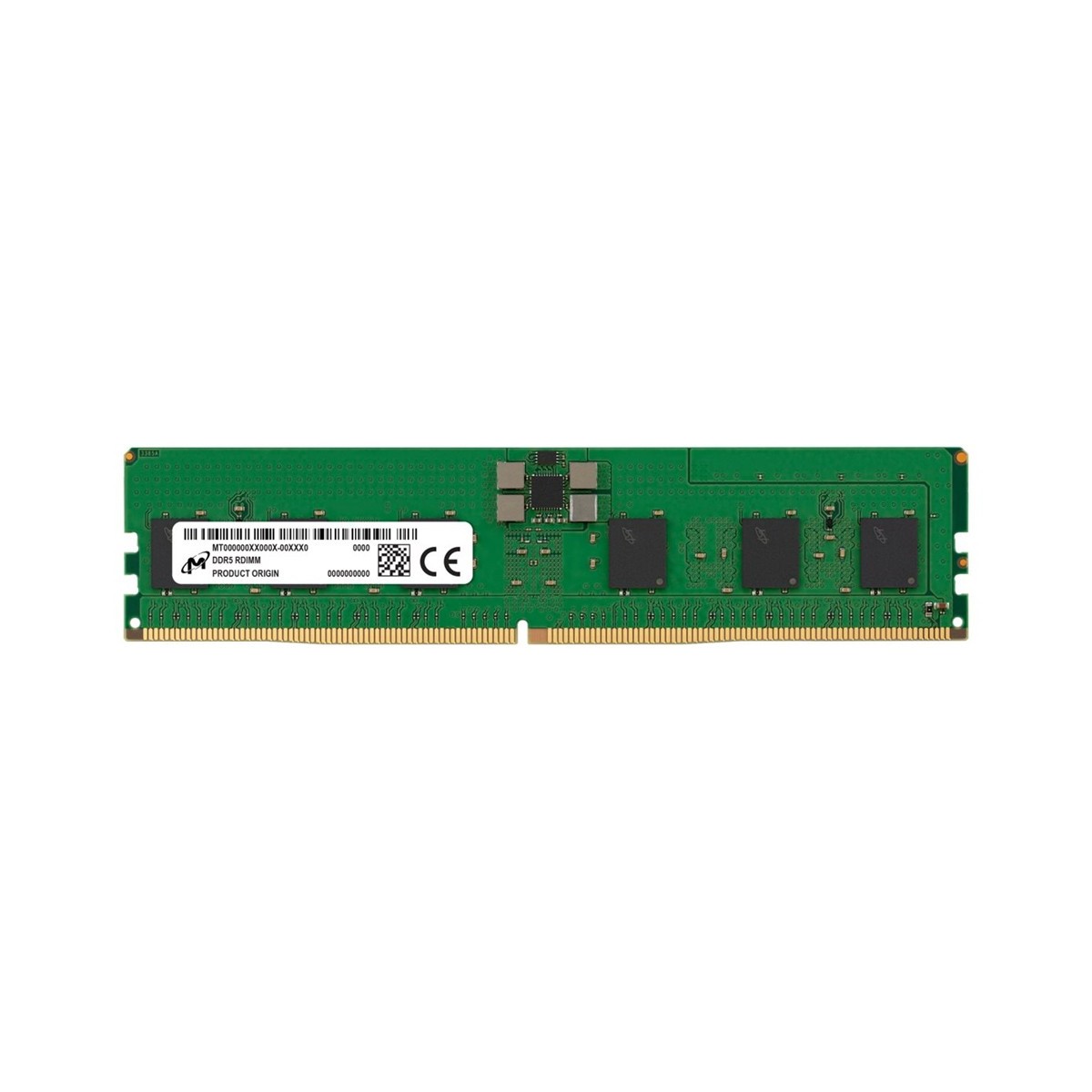 Micron DDR5 RDIMM 16GB 1Rx8 4800 CL40 (16Gbit) (Tray) - 16 GB - DDR5