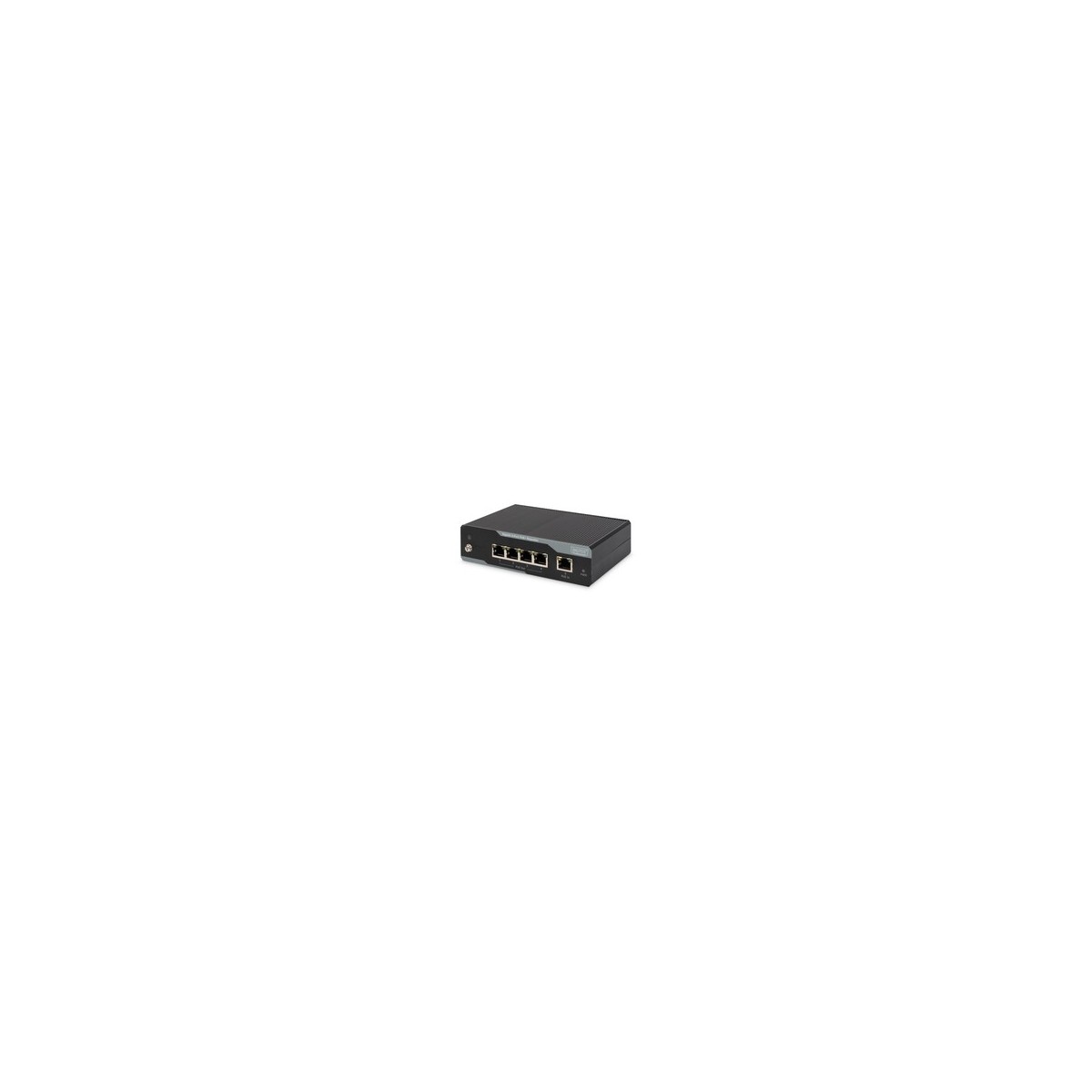 DIGITUS 4 Port Gigabit Ethernet PoE+ Extender - 802.3at - 50 W - Network repeater - 1000 Mbit-s - Ethernet LAN - Wall mountable 