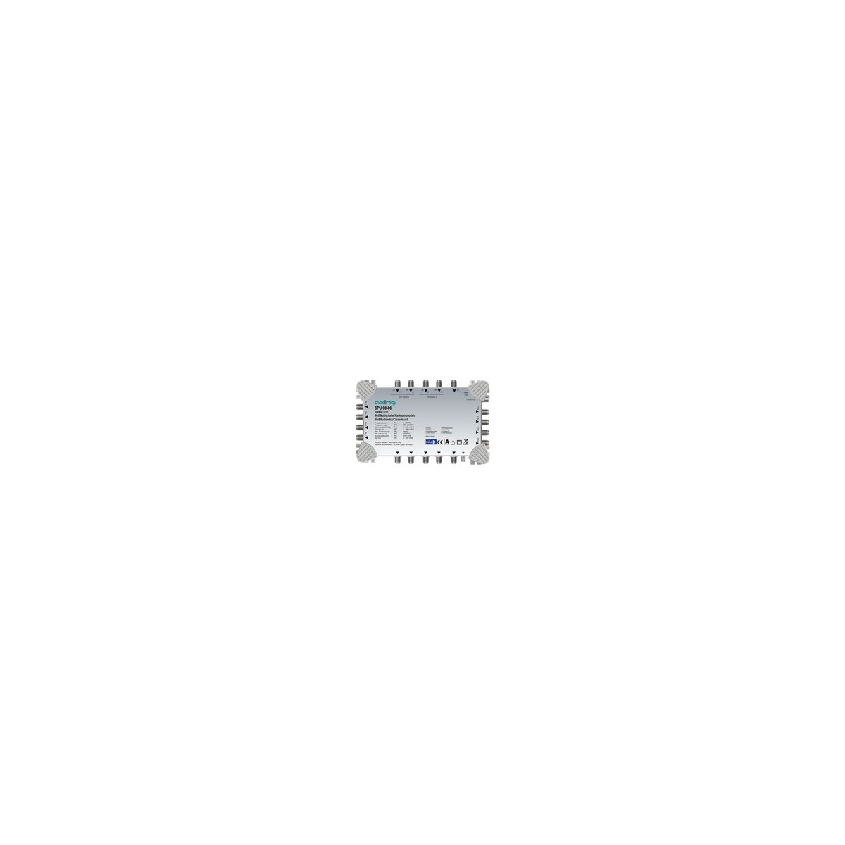 axing SPU09806 - 9 inputs - 950 - 2400 MHz - IP20 - F
