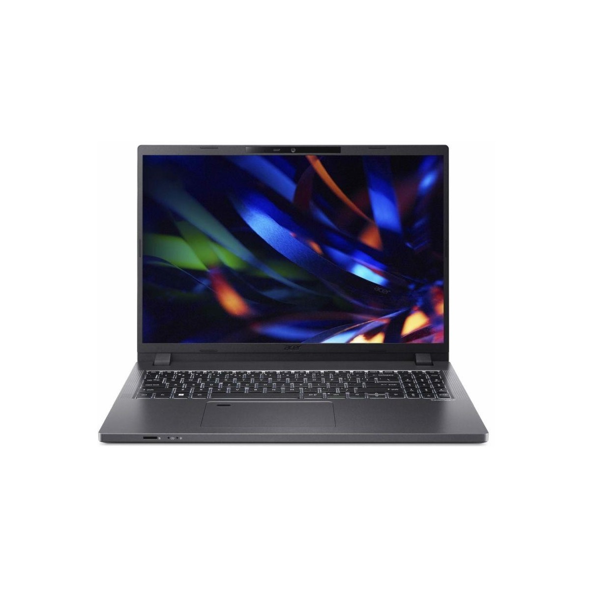 Notebook Acer TravelMate P2 16 TMP216-51-TCO-51CX 16WUXGA-i5-1335U-8GB-SSD512GB-IrisXe-11PR Steel Gray 3Y