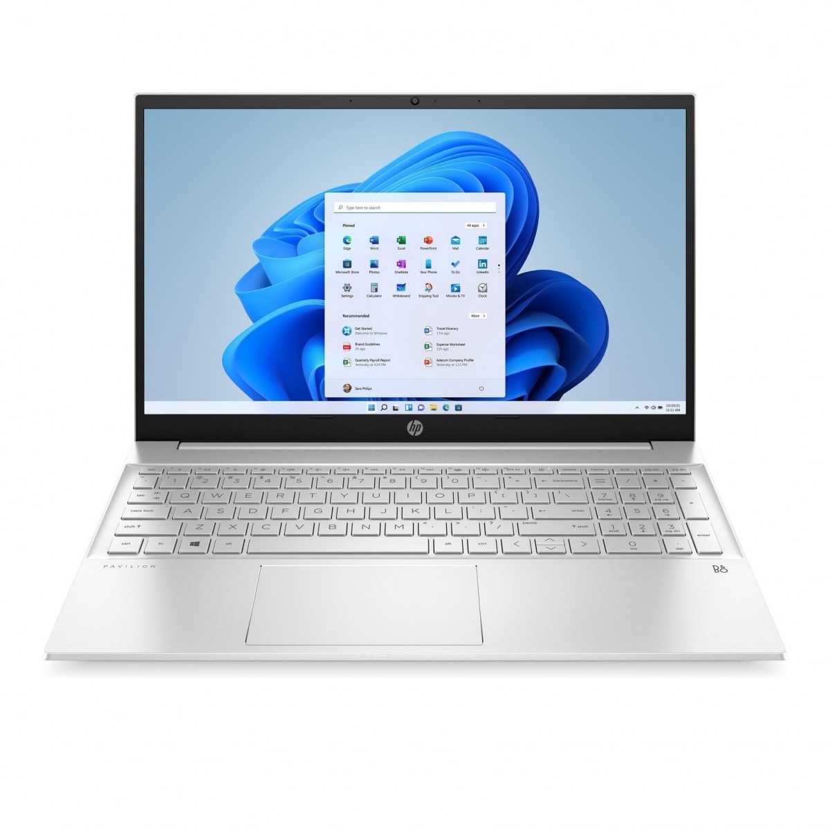 Notebook HP Pavilion 15-eg2006nw 15,6FHD-i5-1235U-16GB-SSD512GB-IrisXe-W11 Silver