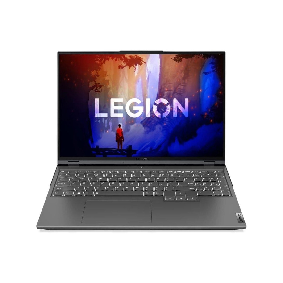 Notebook Lenovo Legion 5 Pro 16ARH7H 16WQXGA-Ryzen 7 6800H-16GB-SSD512GB-RTX3060-6GB-DOS Grey